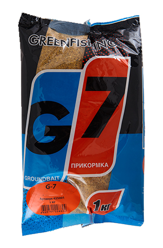 Прикормка GREENFISHING "G-7 Карп-Карась" (1 кг)