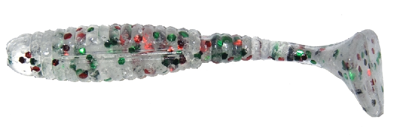 Съедобная силиконовая приманка RUBICON Power Bait MIX-RIPPER, 65mm, цвет 044  (10 шт)