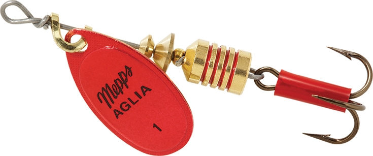 Aglia Platium 1 (сердечник серебро, красный лепесток)