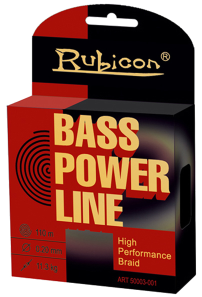 Bass Power Line 110m yellow, d=0,22mm