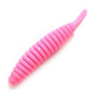 Съедобная резина TROUT ZONE Ribber Pupa 1,8" Розовый (Креветка)