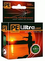 PE ULTRA Light 100m dark green, 0.14mm