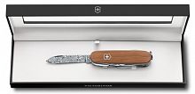 Нож Victorinox Damast LE, 91 мм, 15 функций, дерево (подар. упаковка)