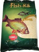Прикормка FISH.KA Карась (морепродукты) 1000г смесь