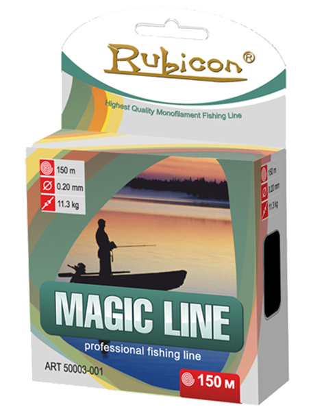 Леска RUBICON Magic Line 150m d=0,50mm (multicolor)