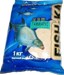 Прикормка FISH.KA Лещ (малина) 1000гр гранулы