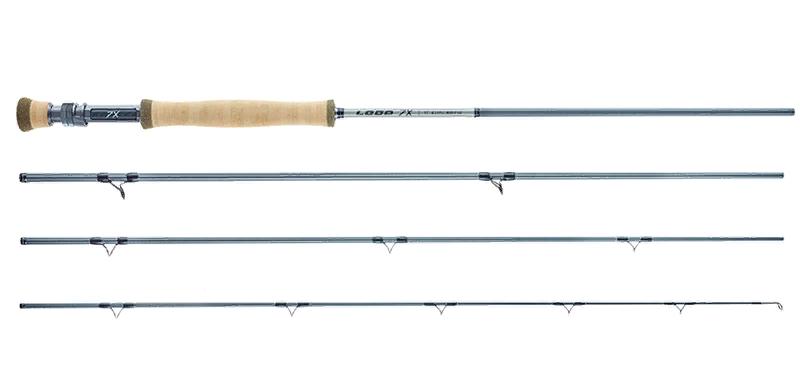 7 X Single Hand Rod 9´ #5, 4-piece, Fast Action