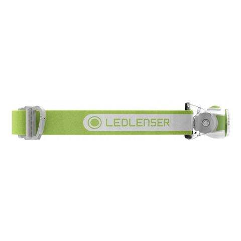 Фонарь светодиодный налобный LED Lenser MH3, зеленый, 200 лм, 1-АА