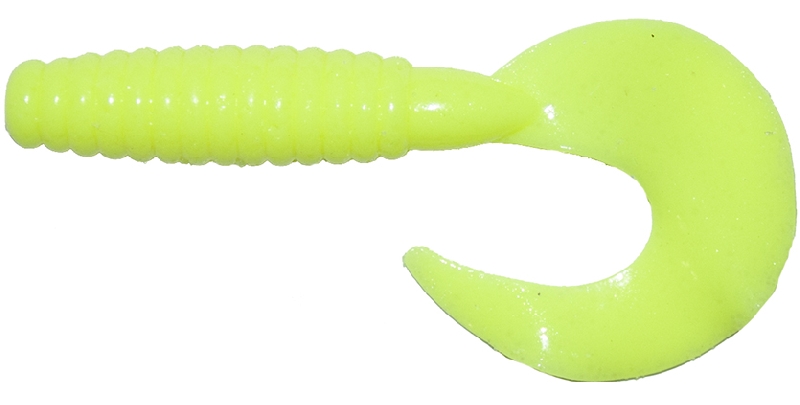 Съедобная силиконовая приманка RUBICON Power Bait TWISTER, 90mm, цвет 045  (8 шт)