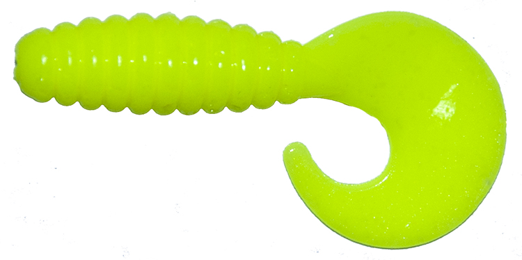 Съедобная силиконовая приманка RUBICON Power Bait Twister FULL, 50mm, цвет 045  (10 шт)