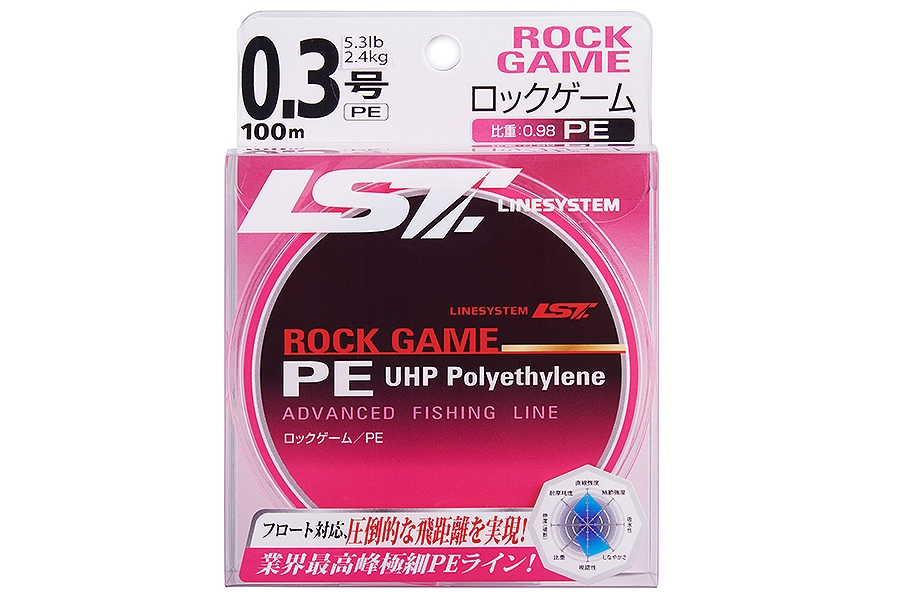 Rock Game PE 100m #0.3 pink