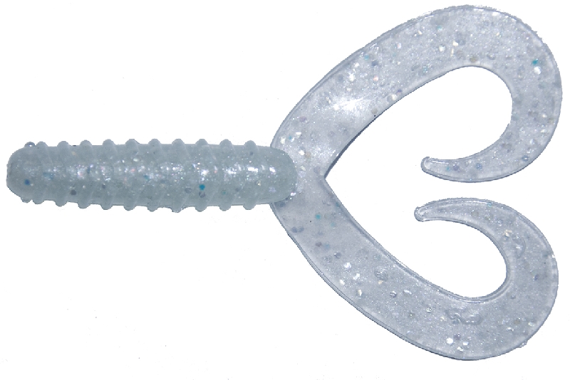 Съедобная силиконовая приманка RUBICON Power Bait TWISTER-TUBE-SC, 75mm, цвет 067  (8 шт)