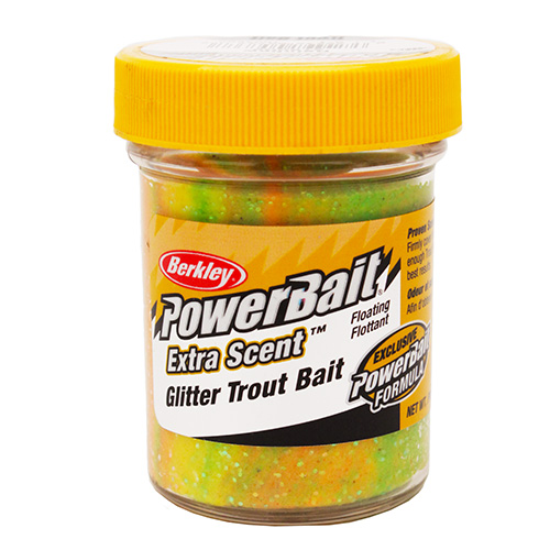 Паста Berkley Powerbait Extra Scent Glitter Trout Bait (Радужный/блестки)