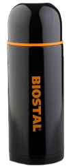 Термос BIOSTAL Спорт NBP-500C с 2-мя чашками, защитное матовое покрытие (узкое горло)