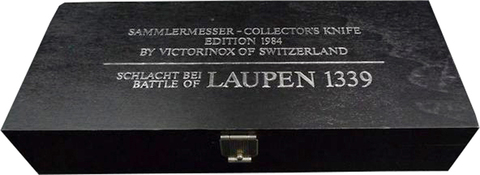 Нож Victorinox Laupen LE, коллекционный, 91 мм, 13 функций, черный (подар. упаковка)