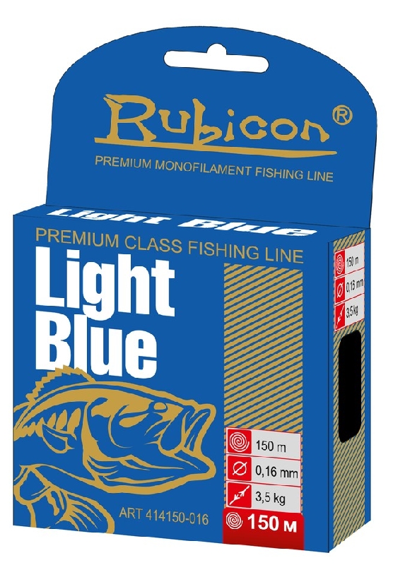 Леска RUBICON Light Blue 150m  d=0,45mm