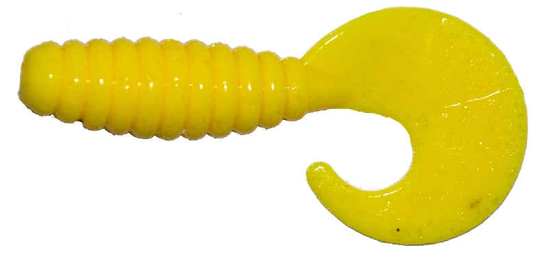 Съедобная силиконовая приманка RUBICON Power Bait Twister FULL, 50mm, цвет 038  (10 шт)