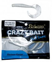 Съедобная силиконовая приманка RUBICON Crazy Bait CT 3.7g, 90mm, цвет 024 (6 шт)