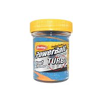 Паста Berkley Powerbait Turbo Dough (Оранжевый/голубой)