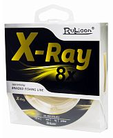Леска плетеная X-Ray 8x 135m yellow, 0,22 mm