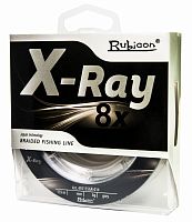Леска плетеная X-Ray 8x 135m grey, 0,20 mm