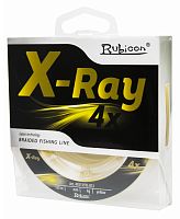 Леска плетеная X-Ray 4x 135m yellow, 0,14 mm