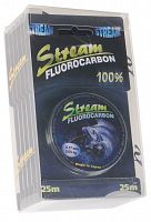 Леска STREAM Fluorocarbon 25m d=0,100 mm