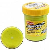 Паста Berkley PowerBait Natural Scent Trout Bait (Кукуруза/блестки)