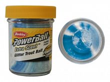 Паста Berkley Powerbait Extra Scent Glitter Trout Bait (Неон/белый)